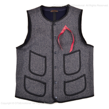 BROWN'S BEACH JACKET by FULLCOUNT EARLY VEST BBJ8-001 LIMITED COLOR画像