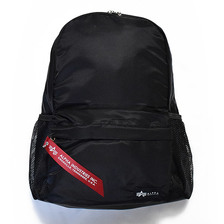 ALPHA INDUSTRIES FLIGHT NYLON DAY PACK -BLACK- 40015画像