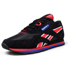 Reebok (WMNS) CL NYLON PE "P.E NATION" BLK/RED/BLU/WHT CN3905画像