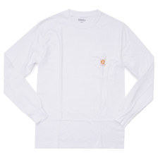 Nine One Seven Workman Long Sleeve Tee WHITE画像