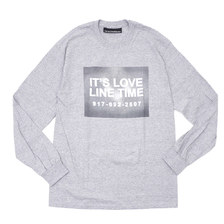 Nine One Seven Love Line Long Sleeve T-Shirt GRAY画像