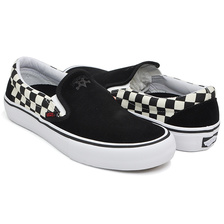 VANS SLIP-ON PRO (THRASHER) BLACK / CHECKERBOARD VN0A347VOJ6画像