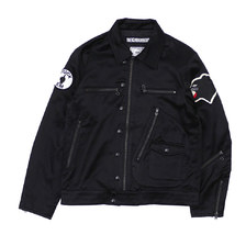 NEIGHBORHOOD SATIN/CR-JKT BLACK 181SZNH-JKM04画像