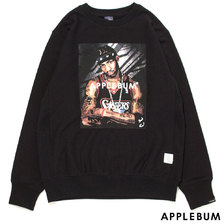 APPLEBUM The Answer Crew Sweat BLACK画像