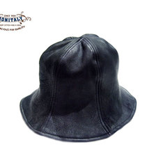 MONITALY #M23906 DEER HAT w/dinim lining Made in U.S.A./black画像
