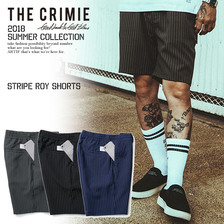 CRIMIE STRIPE ROY SHORTS C1H3-PT08画像