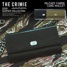 CRIMIE MILITARY FABRIC LONG WALLET C1H3-AC03画像