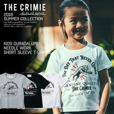 CRIMIE KIDS TIGER CREW NECK SHORT SLEEVE T-SHIRT C1H3-TEK3画像