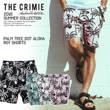 CRIMIE PALM TREE DOT ALOHA ROY SHORTS C1H3-PT11画像