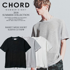 CHORD NUMBER EIGHT BASKET MESH SHORT SLEEVE CUTSEW N8M1H3-CS10画像