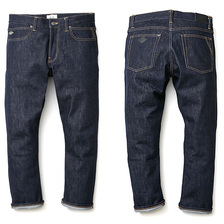 CRIMIE BORN AGAINST STRETCH JAPANEASE SELVEDGE DENIM CROPPED JEANS C1H1-CXBA-P101画像