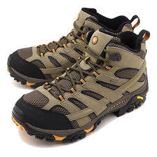 MERRELL MEN MOAB2 MID GORE-TEX WIDE WIDTH WALNUT 06057W画像