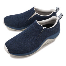 MERRELL MEN JUNGLE MOC MESH NAVY BLACK 598645画像