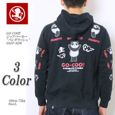 GO-COO!! ジップパーカー "パンダラッシュ" GSJP-8236画像