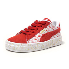PUMA SUEDE CLASSIC X HELLO KITTY INFANT "HELLO KITTY" "SUEDE 50th ANNIVERSARY" "KA LIMITED EDITION" WHT/RED 366465-01画像