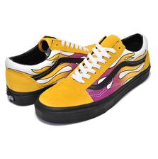 VANS OLD SKOOL (FLAME) banana/black VN0A38G1QMK画像
