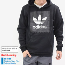 adidas Blackbird Warp Print Pullover Hoodie Originals CF3133画像