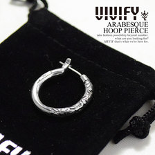 VIVIFY ARASBESQUE HOOP PIERCE VFP-147画像