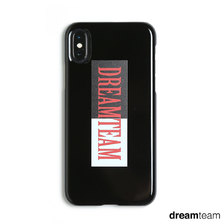 DREAM TEAM BOX LOGO 2TONE iPhone Case BLACK画像