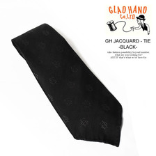 GLAD HAND GH-JACQUARD-TIE -BLACK-画像