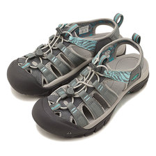 KEEN W NEWPORT HYDRO S.Grey/B.Turquoise 1018834画像