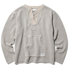 RADIALL AZTEC - PULLOVER SWEATER L/S (BEIGE)画像