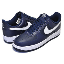 NIKE AIR FORCE 1 midnight navy/white 488298-436画像