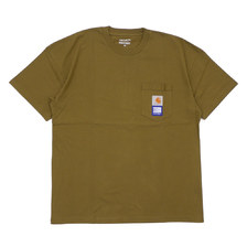 PACCBET × Carhartt WIP Pocket T-Shirt KHAKI画像