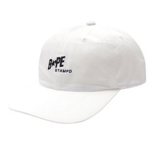 A BATHING APE BAPE STAMPD PANEL CAP WHITE 1D73-180-917画像
