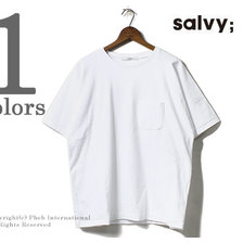 salvy; SUVIN COTTON POCKET TEE SV09-58U18A画像