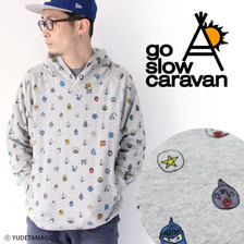 go slow caravan GSC &times; キン肉マン 総柄プルパーカー 461925画像
