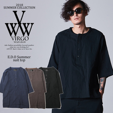 VIRGO E.D.O Summer suit top VG-SH-186画像
