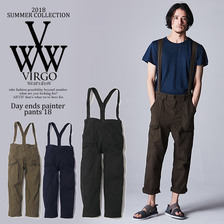 VIRGO Day ends painter pants18 VG-PT-296画像