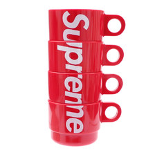 Supreme Stacking Cups (Set of 4) RED画像