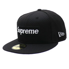 Supreme Mesh Box Logo New Era BLACK× NEW ERA画像