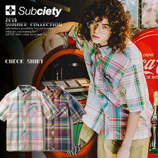 Subciety CHECK SHIRT 106-22262画像