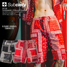 Subciety BANDANNA SHORTS 106-02283画像