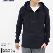 le coq sportif LE URBAN STYLE Feel Fit L/S Hood Tee QLMLJB02画像