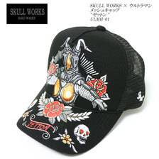 SKULL WORKS &times; ウルトラマン メッシュキャップ "ゼットン" ULMH-01画像