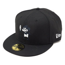 NEW ERA 59FIFTY DISNEY BLACK/S.WHITE 11559085画像