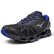 MIZUNO WAVE PROPHECY 7 NOVA GRY/SLV/BLU J1GC181703画像