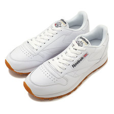 Reebok CLASSIC CL LEATHER WHITE/GUM 49799画像