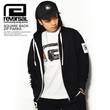 reversal SQUARE BACK ZIP PARKA RV18SS025画像