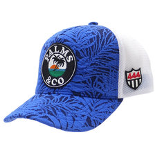 YOSHINORI KOTAKE DESIGN &times; Palms&co. BOTANICAL MESH CAP BLUE画像