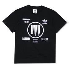 NEIGHBORHOOD &times; adidas Originals NH LOGO SSL TEE BLACK 181ADADN-STM01S画像