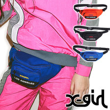 X-girl BI COLOR HIP BAG 5181023画像