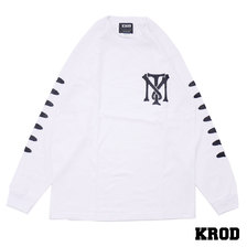 KROD TM L/S TEE WHITE画像