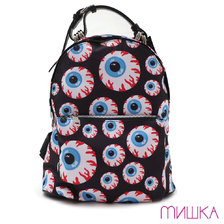 MISHKA KEEP WATCH PATTERN BACKPACK MULTI MSS183109画像