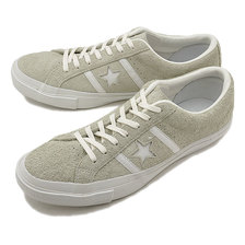 CONVERSE STAR&BARS SUEDE MN WHITE/WHITE 32350420画像