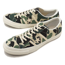 CONVERSE STAR&BARS 83CAMO OLIVE/NATURAL 32360434画像